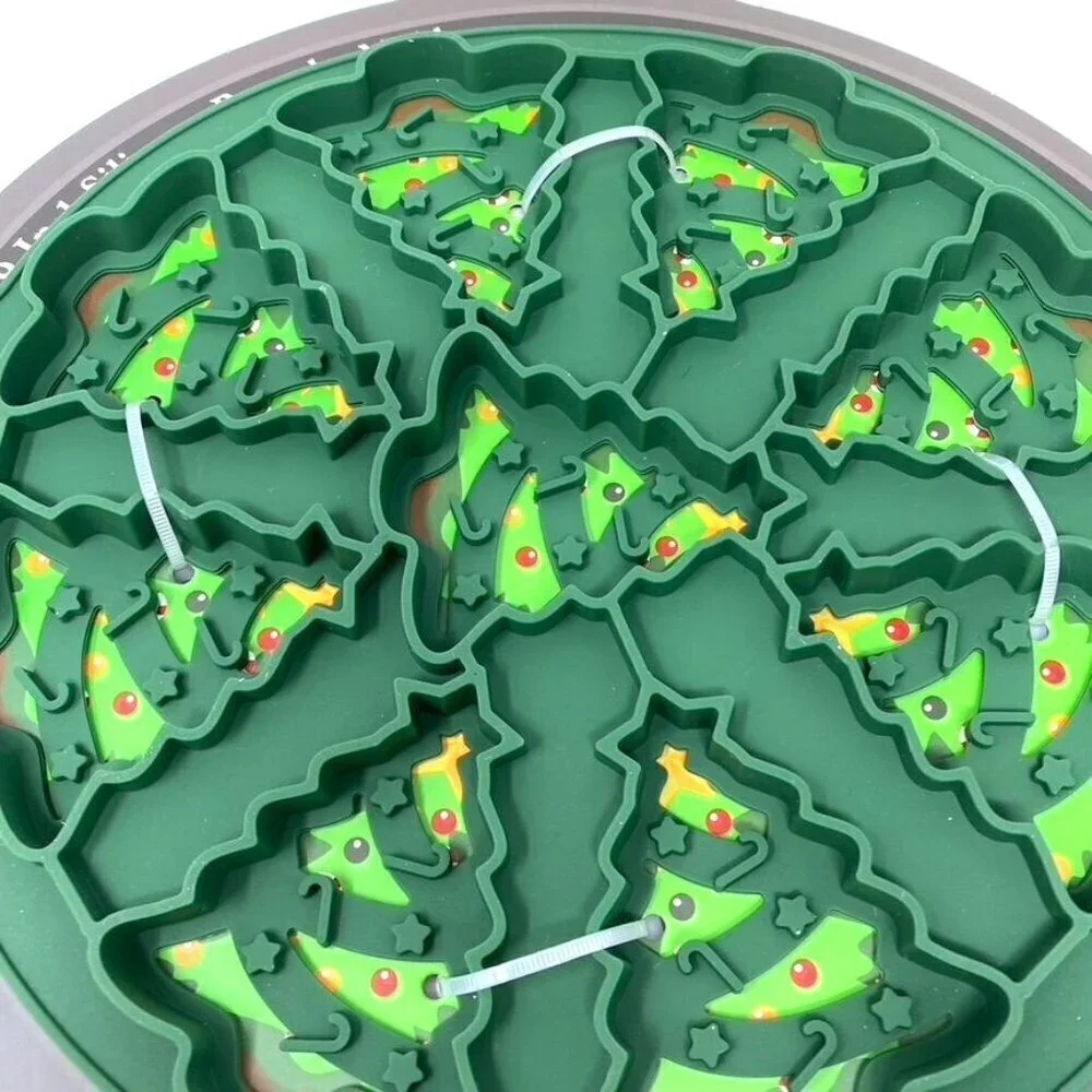 Cook With Color Silicone Trees Pancake Mold Green Mini Christmas Trees Holiday